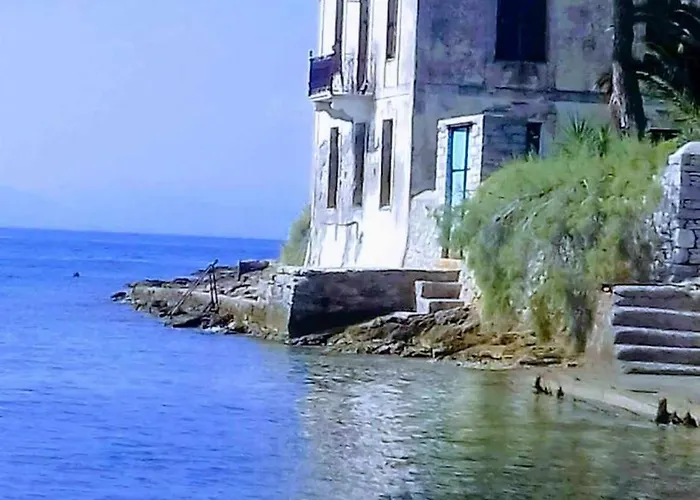 דירה Eleni's Blue House By Kato Gatzea וולוס