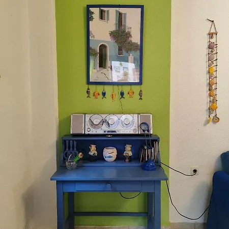 Eleni's Blue House By Kato Gatzea * Volos