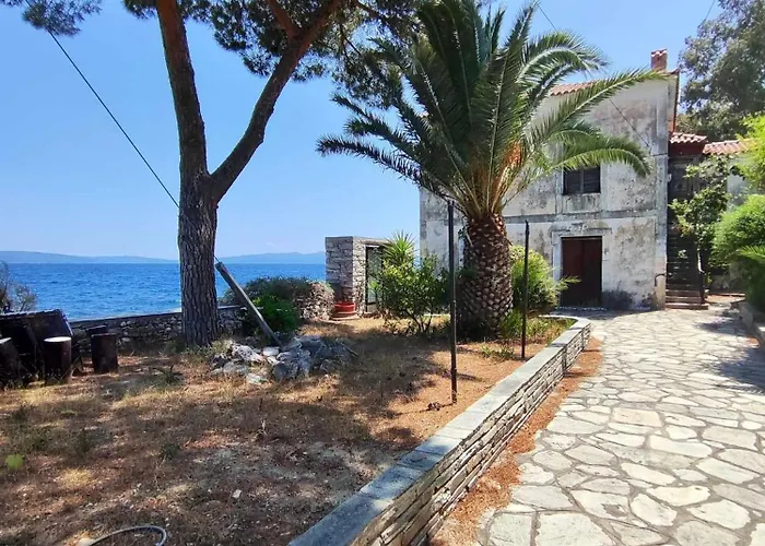 Eleni's Blue House By Kato Gatzea Apartman Vólosz